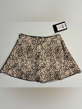 Art Class Leopard Print Skort